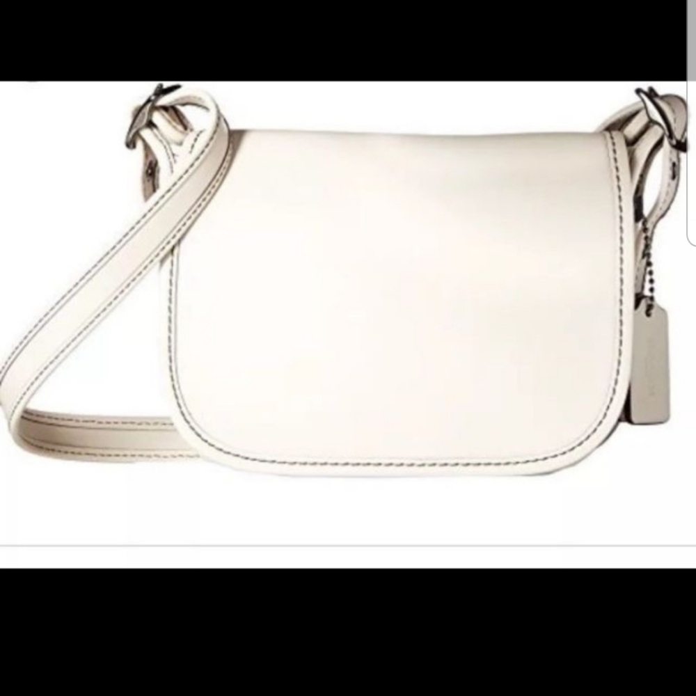 COACH 55298 Glovetanned Leather Saddle Bag 